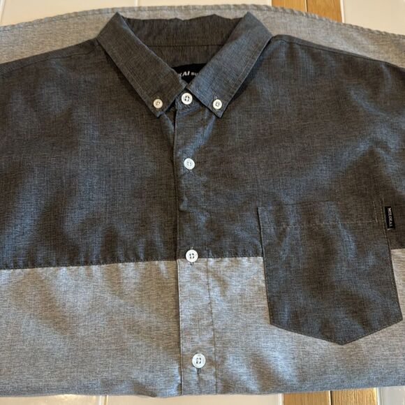 Molokai Surf Co. Men’s Color Block Button Down Shirt Sz XL - Picture 6 of 8